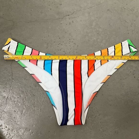 Caroline Constas Rainbow Bikini Botton - Picture 4 of 5